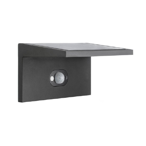 APLIQUE DE EXTERIOR MAHE  SOLAR LED 2.5W GRG